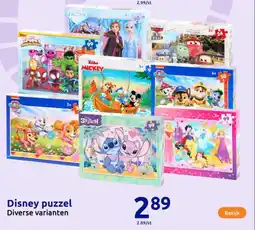 Action Disney puzzel aanbieding