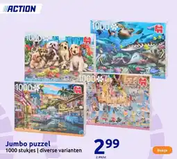 Action Jumbo puzzel aanbieding