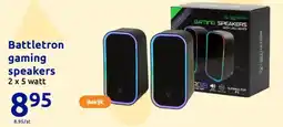 Action Battletron gaming speakers aanbieding