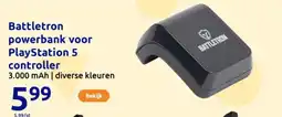 Action Battletron powerbank voor PlayStation 5 controller aanbieding