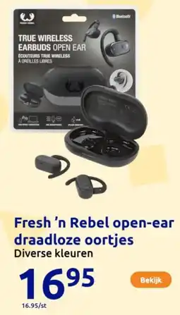 Action Fresh 'n Rebel open ear draadloze oortjes aanbieding