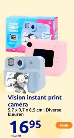 Action Vision instant print camera aanbieding