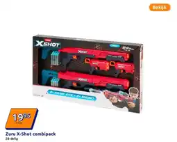 Action Zuru X Shot combipack aanbieding