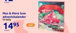 Action Max & More luxe adventskalender aanbieding