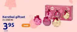 Action Kerstbal giftset aanbieding