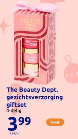 Action The Beauty Dept. gezichtsverzorging giftset aanbieding