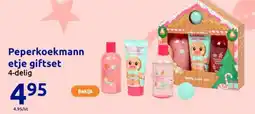 Action Peperkoekmann etje giftset aanbieding