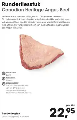 Hanos Runderliesstuk aanbieding