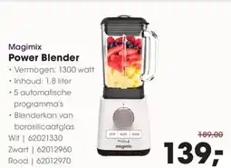 Hanos Magimix Power Blender aanbieding