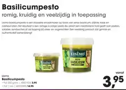 Hanos Lisimo Basilicumpesto aanbieding
