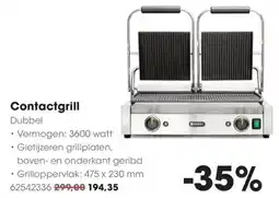 Hanos Contactgrill aanbieding