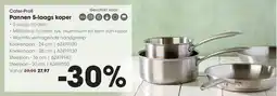 Hanos Cater Profi Pannen 5 laags koper aanbieding