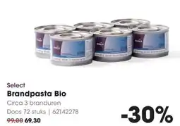 Hanos Select Brandpasta Bio aanbieding