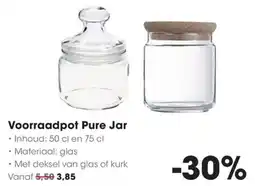 Hanos Voorraadpot Pure Jar aanbieding