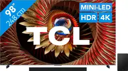 Coolblue TCL 98 QD Mini-led C81K 4K (2025) + TCL Q75H aanbieding