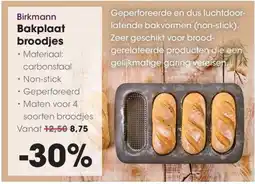 Hanos Birkmann Bakplaat broodjes aanbieding