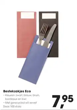 Hanos Bestekzakjes Eco aanbieding