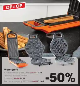 Hanos Wafelijzers aanbieding