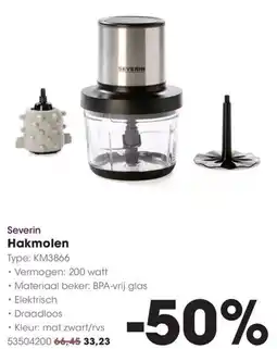 Hanos Severin Hakmolen aanbieding