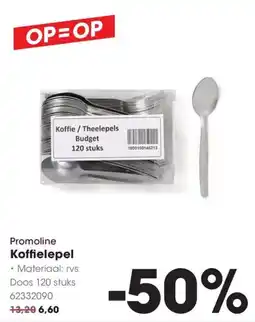 Hanos Promoline Koffielepel aanbieding