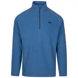 Decathlon Heren Keynote Anti Pluis 1/4 Rits Fleece Vest (Haven Blauw) aanbieding