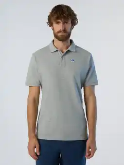 Decathlon Poloshirt met logopatch voor heren aanbieding