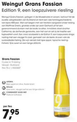 Hanos Grans Fassian aanbieding