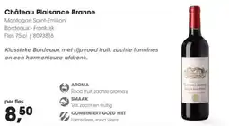 Hanos Château Plaisance Branne aanbieding