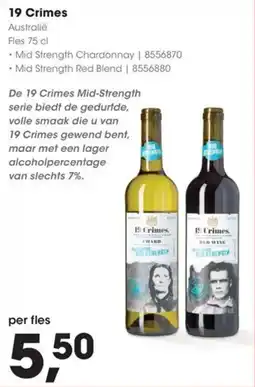 Hanos 19 Crimes aanbieding