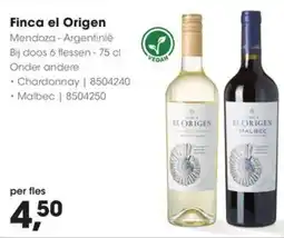 Hanos Finca el Origen aanbieding