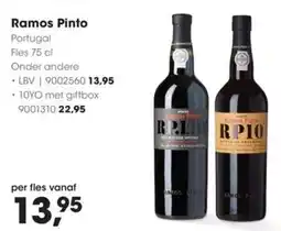 Hanos Ramos Pinto LBV aanbieding