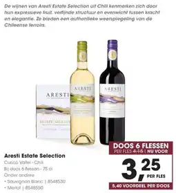 Hanos Aresti Estate Selection aanbieding