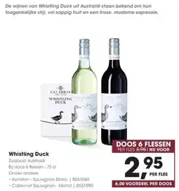 Hanos Whistling Duck aanbieding