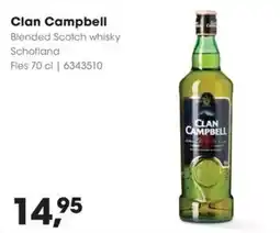 Hanos Clan Campbell aanbieding