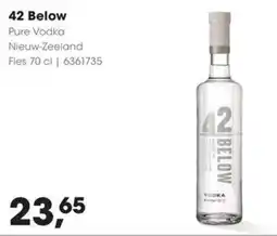 Hanos 42 Below aanbieding