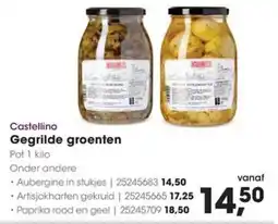 Hanos Castellino Gegrilde groenten aanbieding