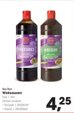 Hanos Go-Tan Woksauzen aanbieding