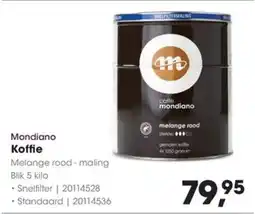 Hanos Mondiano Koffie aanbieding