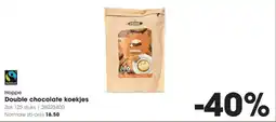 Hanos Hoppe Double chocolate koekjes aanbieding