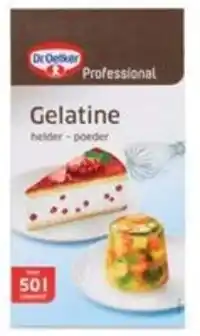Hanos Dr Oetker Gelatine aanbieding