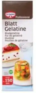 Hanos Dr Oetker Gelatine aanbieding