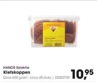 Hanos Hanos Selektie Kletskoppen aanbieding