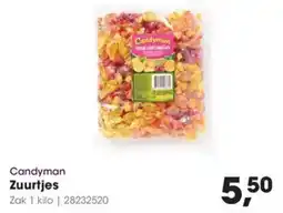 Hanos Candyman Zuurtjes aanbieding