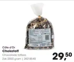 Hanos Côte d'Or Chokotoff aanbieding