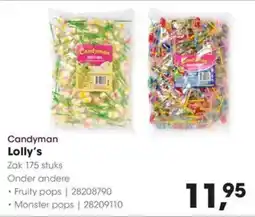 Hanos Candyman Lolly's aanbieding