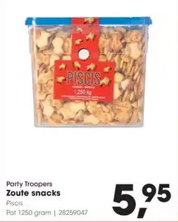 Hanos Party Troopers Zoute snacks aanbieding