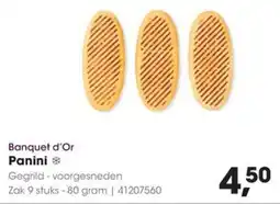 Hanos Banquet d'Or Panini aanbieding