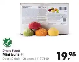 Hanos Diversi Foods Mini Buns aanbieding