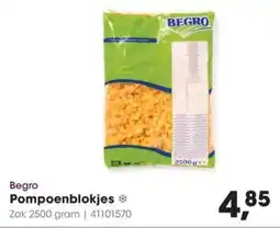 Hanos Begro Pompoenblokjes aanbieding