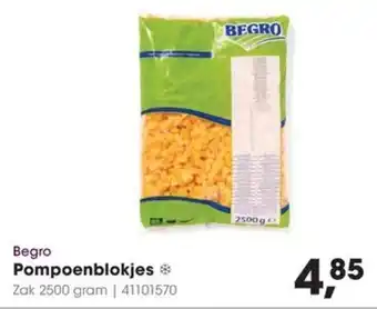 Hanos Begro Pompoenblokjes aanbieding